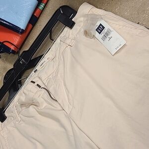 NWT Gap Vanilla Color Chinos. Never Worn Size 6 Long